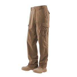 Tru-Spec Men's 24-7 Series Ascent Pants Polyester Cotton Blend Micor Rip-Stop Fabric with Mechanical Stretch, Coyote - 36W x 34L