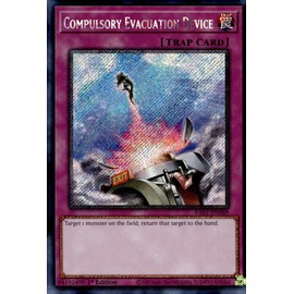 Compulsory Evacuation Device (Platinum Secret Rare) - RA01-EN069 - Platinum Secret Rare - 1st Edition
