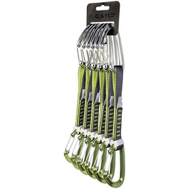 CAMP Orbit Wire Express KS 6 Pack (18 cm), Green/Titanium