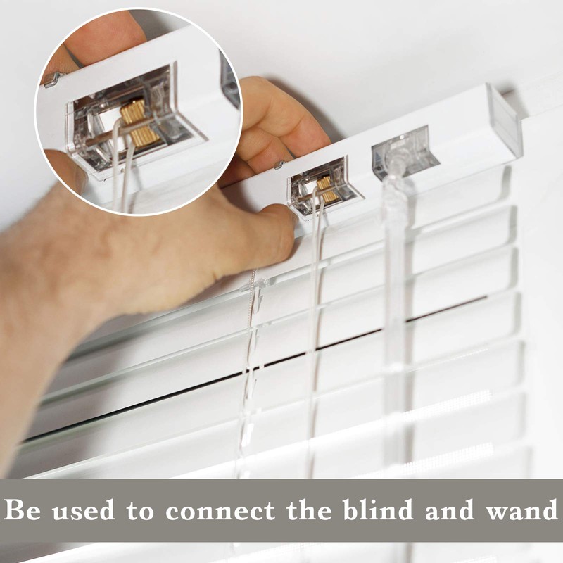 4 Pieces Blind Wand Tilter Control Wand for 1 Inch