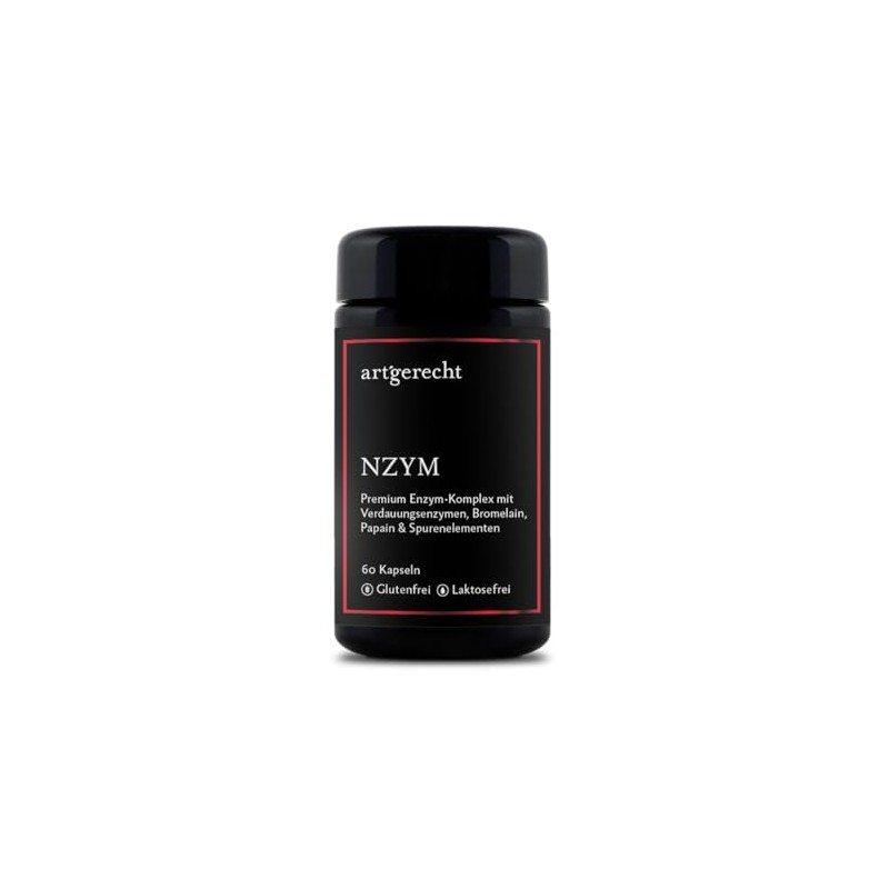 NZYM Digestive Enzymes Complex - 60 Capsules | 16 Enzymes