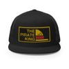 RIVEMUG The Pirate King Embroidered Flat Bill Trucker Hat High