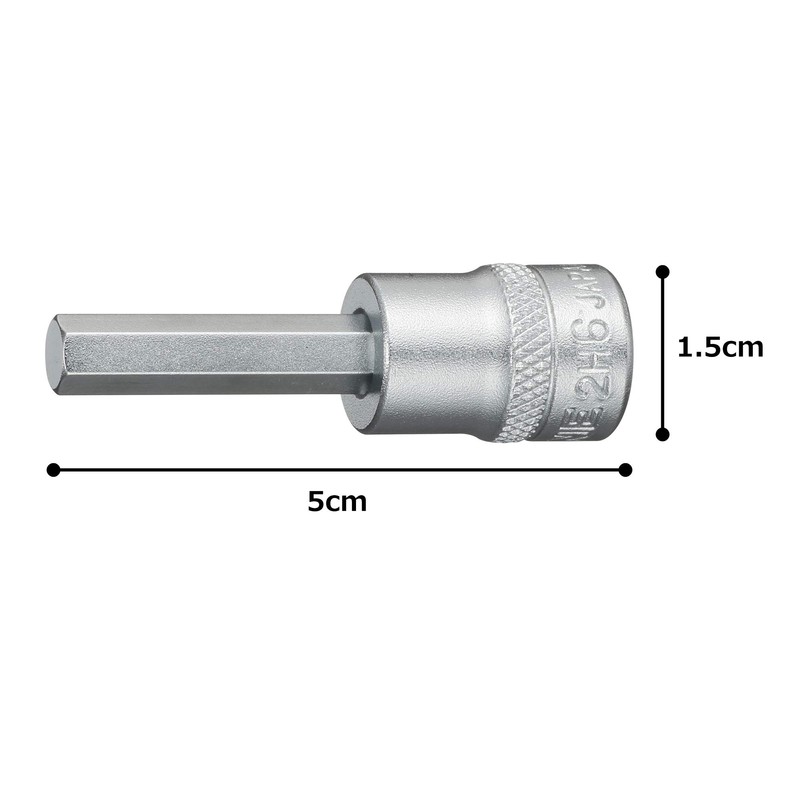 TONE Hexagon Socket HP2H-06 Insertion Angle 0.25 inch (6.35 mm)