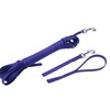 MJH/AFP Beta Biothane Leash 5 m Long/13 mm Blue