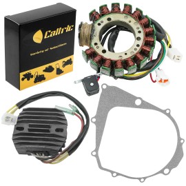 For Yamaha Stator & Regulator Rectifier W/ Gasket For Yamaha Big Bear 350 YFM350 1996-1998