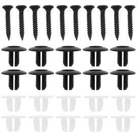 The Lord of the Tools 20 Sets Trim Panel Fixing Kit Compatible with VW T4 T5 T6 Car Interior Trim Instrument Panel Fixing Clips Replacement Plastic