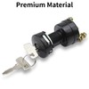 WHITE HAND Golf Cart Switch Starter Ignition with Keys for