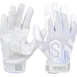 Sports Unlimited Clutch Adult Receiver Football Gloves