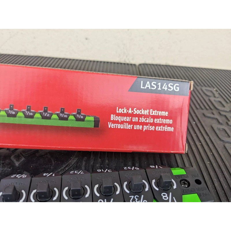 Snap-on #bf267 NEW Snap-on Tools LAS14SG Green 1/4" Drive SAE