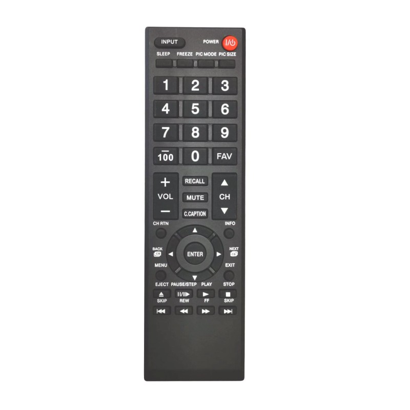 Unbranded CT-90325 Remote FOR Toshiba TV 32C100U2 32C100UM 32C110U 32DT1