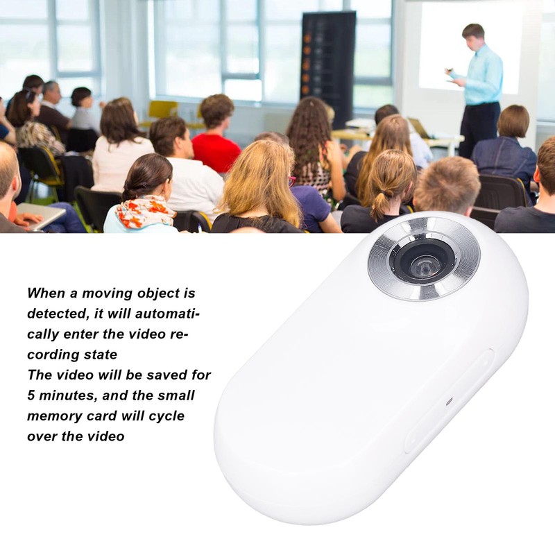 Body Camera with 0.96in Color HD Screen 1080P Back Clip