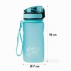 schmatzfatz Leak-Proof Sports Drinking Bottle, BPA-Free, 350 ml, Fruit Insert,