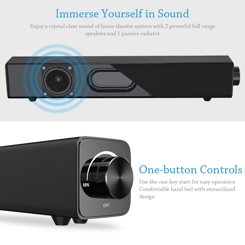 188/5000 PC Speaker, USB Speaker Computer Soundbar USB Player Box