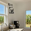 Metal Chicken Decor for Kitchen Rustproof