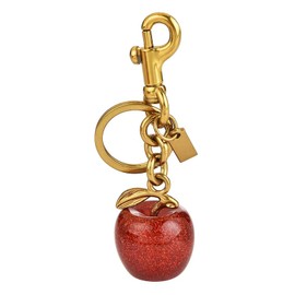 ALMLWIAJ Leather Cherry Charms, Cherry Bag Charms, Women's Cherry Keychain, Cherry Leather Bag Decorations (Red)