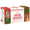 MONDAISA - English Breakfast Tea, 20 Tea Bags (Pack of