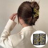 4 Pieces Elastic Hair Comb Clips Magic Stretchy Double Comb