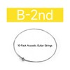 Soundspire 10-Pack Acoustic Guitar Strings, B-2nd Light Tension Brass Wound
