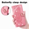 Monwutong Wallet Case for Moto G Play 2023,3D Butterfly Pattern