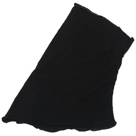 [オーディオファン] ネックカバー 夏 レディース uvカット 日焼け防止 ネックウォーマー 夏用 ネックガード スカーフ 首カバー 首 uv さらさら (約) 30mm×20mm×26mm ブラック