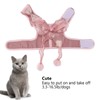 Cat Harness and Leash Set Breathable Fairy Bowknot Vest Cat