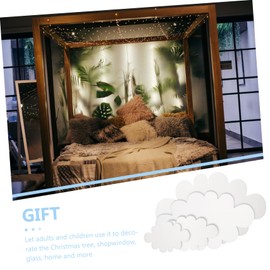 OUNONA 1 Set Cloud Decoration Felt Hanging Craft Garland Streamer Party Decoration Party Ornament Clouds Craft Felt Clouds Pendant