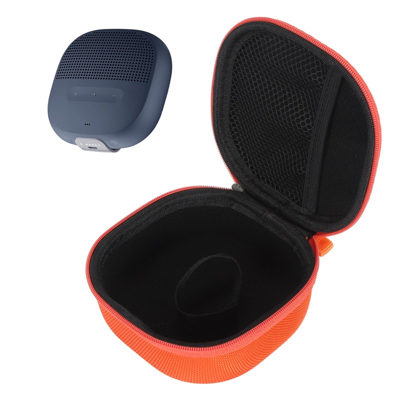 Bluetooth Speaker Hard Travel Case Lightweight Waterproof Scratch Proof Shockproof
