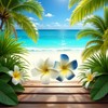 Hawaiianische Frangipani-Plumeria-Schaumkopf-Blume, Party, Strand, Haarschmuck, 2 Stück (weiß + violett)