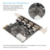 PCIe to USB2.0 Expansion Card 4 Ports 4 Pin Power