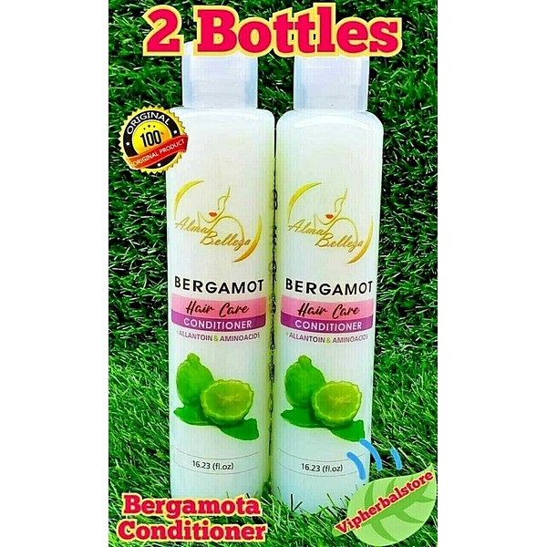 2 Bottles BERGAMOTA CONDITIONER + ALLANTOIN 16.23 oz. each Stop Hair Loss