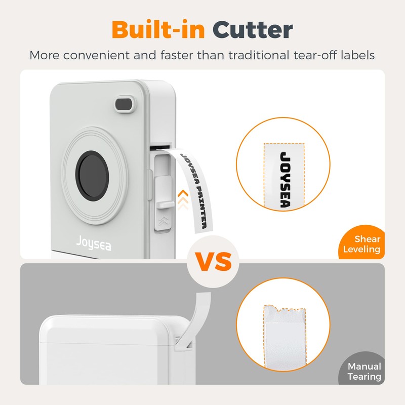 Joysea OP1 Label Maker Machine with Tape, Wireless Small Label