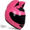 Cat Ear Offroad Helmets,Men and Women Full Face Motorcycle Helmet,for