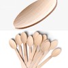 Bamboo Disposable Cutlery-Bamboo Spoons 100PK 6.7" for Travel Camping Utensils