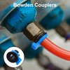 40Pcs Bowden Tube Coupler Collet Clamp Clip Bowden Collet and