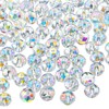 Highergo 800 Pieces Crystal Rondelle Glass Beads Faceted Rondelle Beads