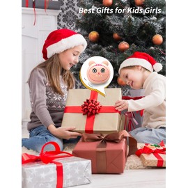 Pink Wireless Earbuds,Bluetooth Earbuds with Sweatproof, HiFi Stereo Earphones for Girls Gift Bluetooth 5.3 in Ear Headphones with Built-in Mic Portable Lightweight Charging Case（Game/Music Mode）