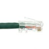 CableWholesale 14 Foot Cat6 Green Ethernet Patch Cable, Bootless, 24AWG