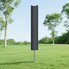 STORAGEIDEAS Outdoor Umbrella Drying Rack Rotary, Heavy Duty Retractable Clothesline