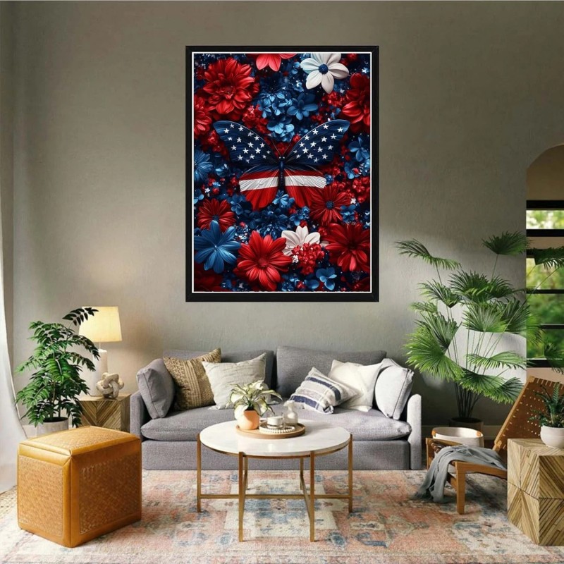 VAIIEYO Diamond Painting Kit DIY 5D Full Drill Rhinestone Art