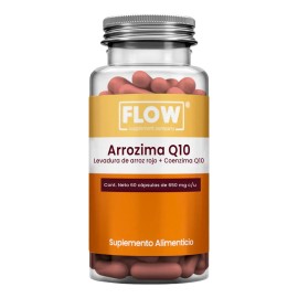 Arrozima Coenzima Q 10 Red Yeast Rice 60 Cáps Flow