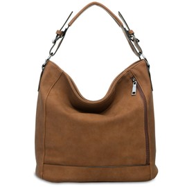 Caspar Women's TS917 Handbag - Brown -