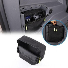 PIUGILH Boot Side Pocket for INEOS Grenadier 2020-2024, Hidden Storage Bag, Boot Accessories, black, Modern