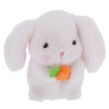 White Talking Rabbit Toy Cute Repeat What You Say Plush