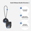 JJC 4pcs Camera Straps Quick Release Adapter, Quick Release Loops
