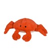 Warmies Plush Crab Microwavable Weighted Teddy with French Lavender Scent,