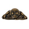 Nature's Mark 6" H Resin Meditating Yoga Frog Statue Figurine