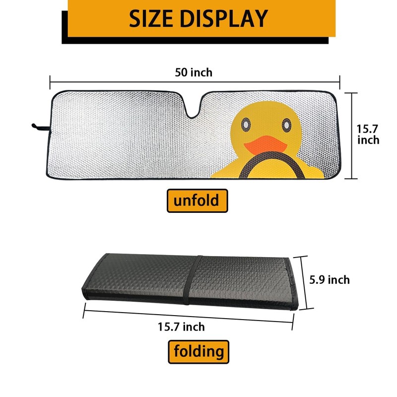 Windshield Sun Shade for Jeep Wrangler TJ JK JL &