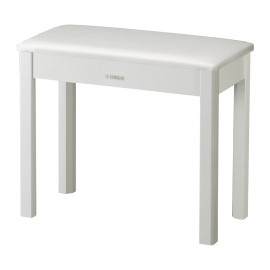 Yamaha BC-108 Padded Piano Bench, White