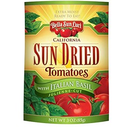 Bella Sun Luci Sun Dried Tomatoes Italian Basil