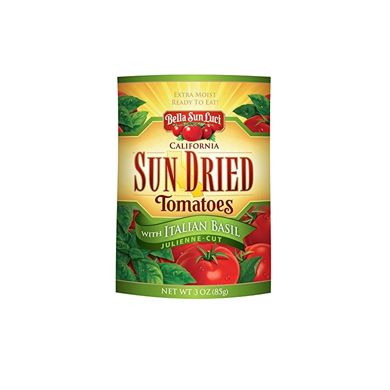 Bella Sun Luci Sun Dried Tomatoes Italian Basil